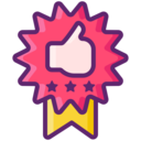 medal,commerce and shopping,hand,stars,thumbs up,staff picks
